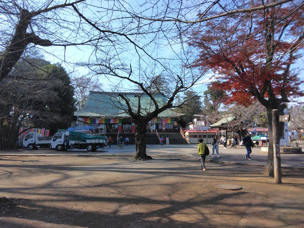 喜多院本堂遠景