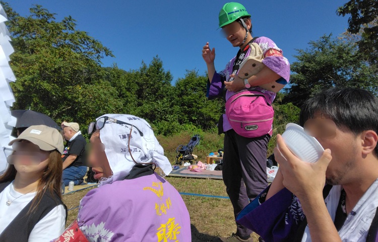 打ち上げ準備を