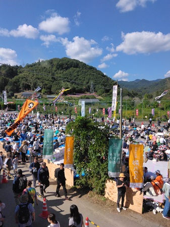 櫓から見た会場