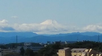 清瀬からの富士山
